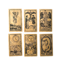 Load image into Gallery viewer, The Tea-Stained Tarot & Guide | LINEN FINISH | Made in USA |