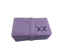 Load image into Gallery viewer, Triple Moon Velvet Tarot Bags: Lavender