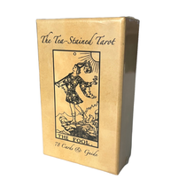 Load image into Gallery viewer, The Tea-Stained Tarot & Guide | LINEN FINISH | Made in USA |