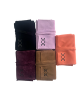 Load image into Gallery viewer, Triple Moon Velvet Tarot Bags: Black
