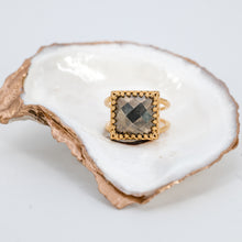 Load image into Gallery viewer, Pyrite ring
