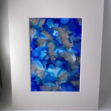 Load image into Gallery viewer, 8x10 matted watercolor/alcohol ink
